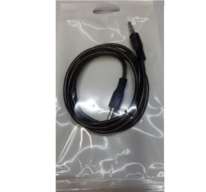 AUXILIARY AUDIO CABLE 3FT 3.5MM PLUG (BLACK)